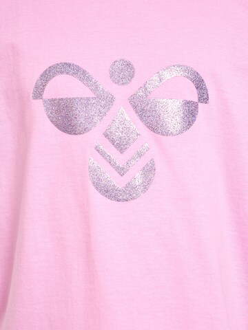 T-Shirt fonctionnel Hummel en rose