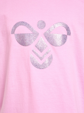 T-Shirt fonctionnel Hummel en rose