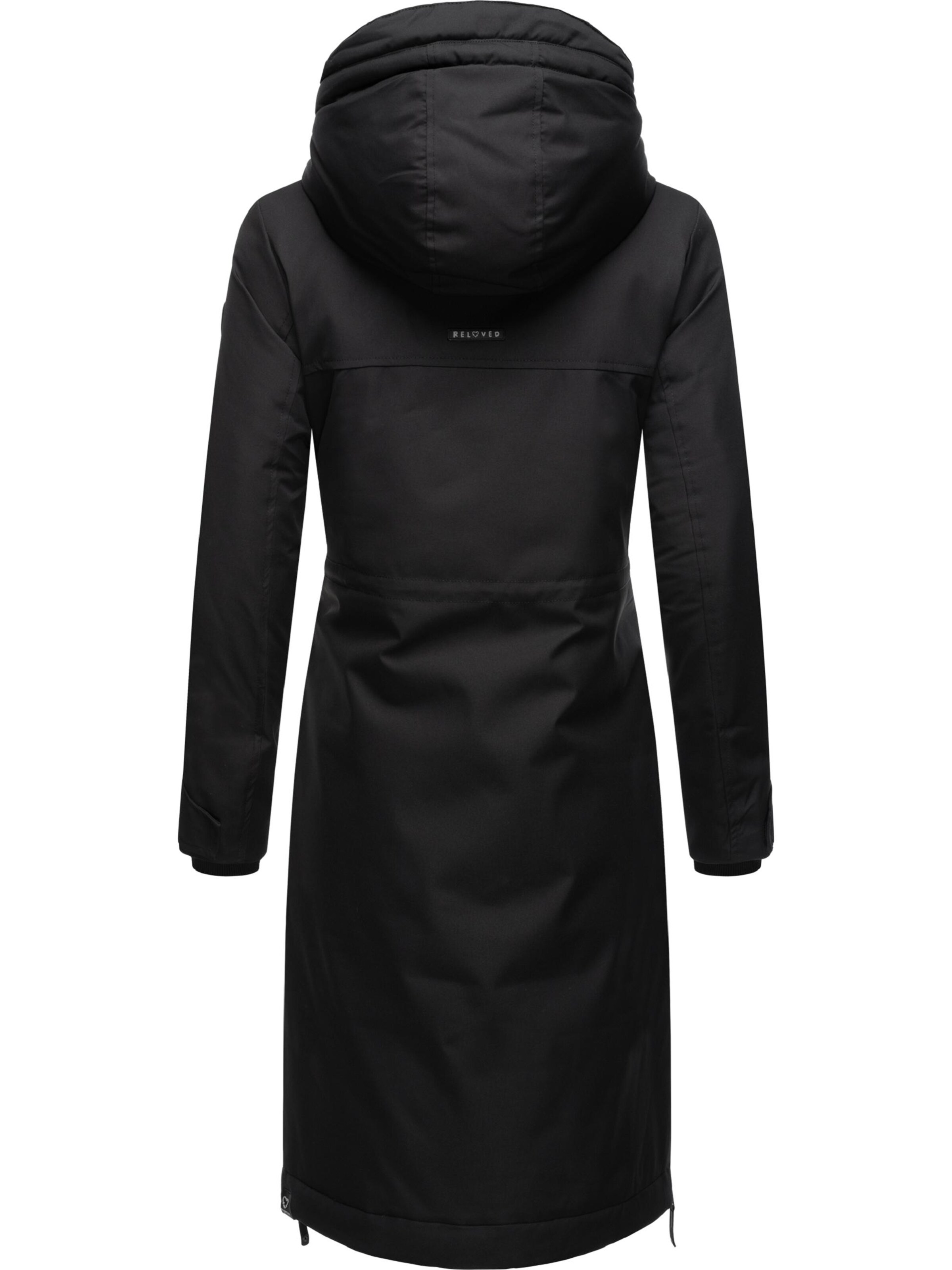 Ragwear Λειτουργικό παλτό 'Refutura Remake' σε μαύρο