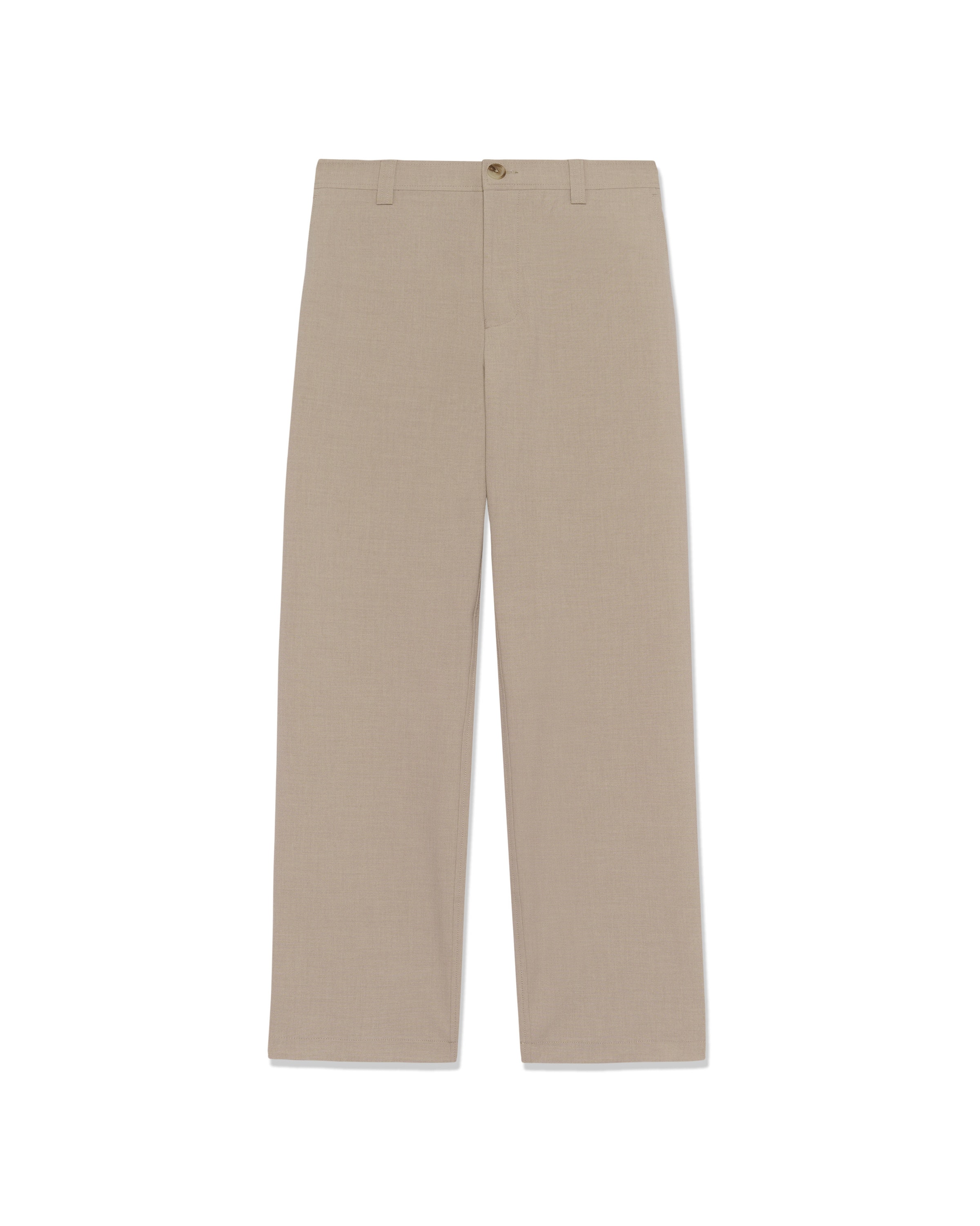Regular Pantalon chino 'MAWesley' Matinique en beige : devant