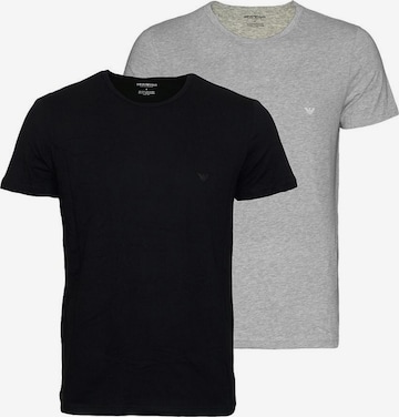 Emporio Armani Shirt in Grey: front