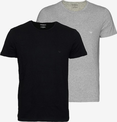 Emporio Armani T-Krekls pieejams L, krāsa - pelēks / gaiši pelēks / melns, Preces skats