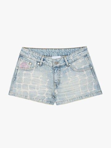 BLUE SKY INN Slimfit Jeans 'Crocodile' in Blauw: voorkant