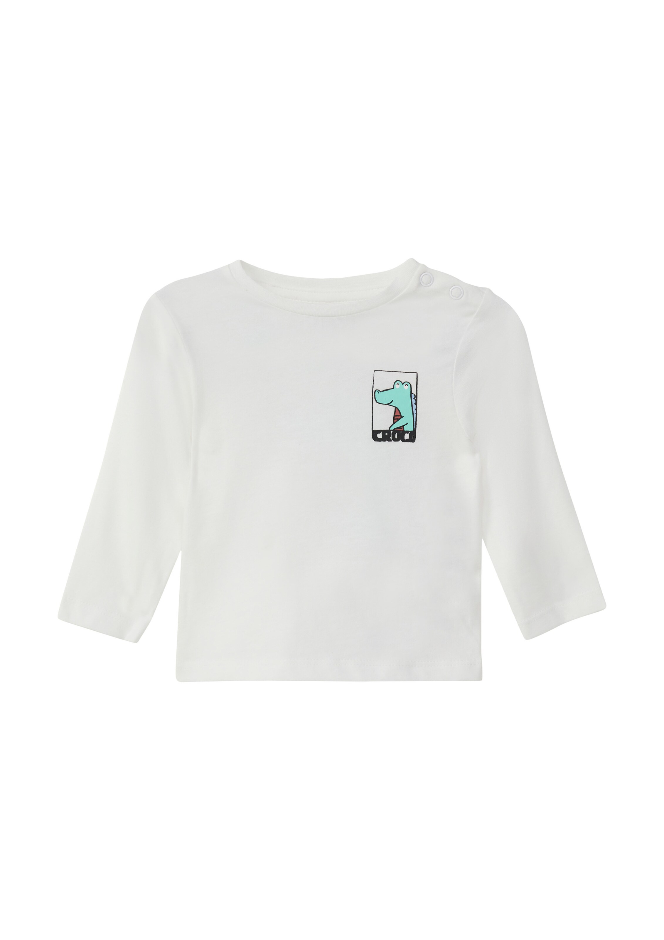 s.Oliver Shirt in Wit: voorkant