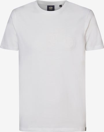 T-Shirt 'Summercliff' Petrol Industries en blanc : devant