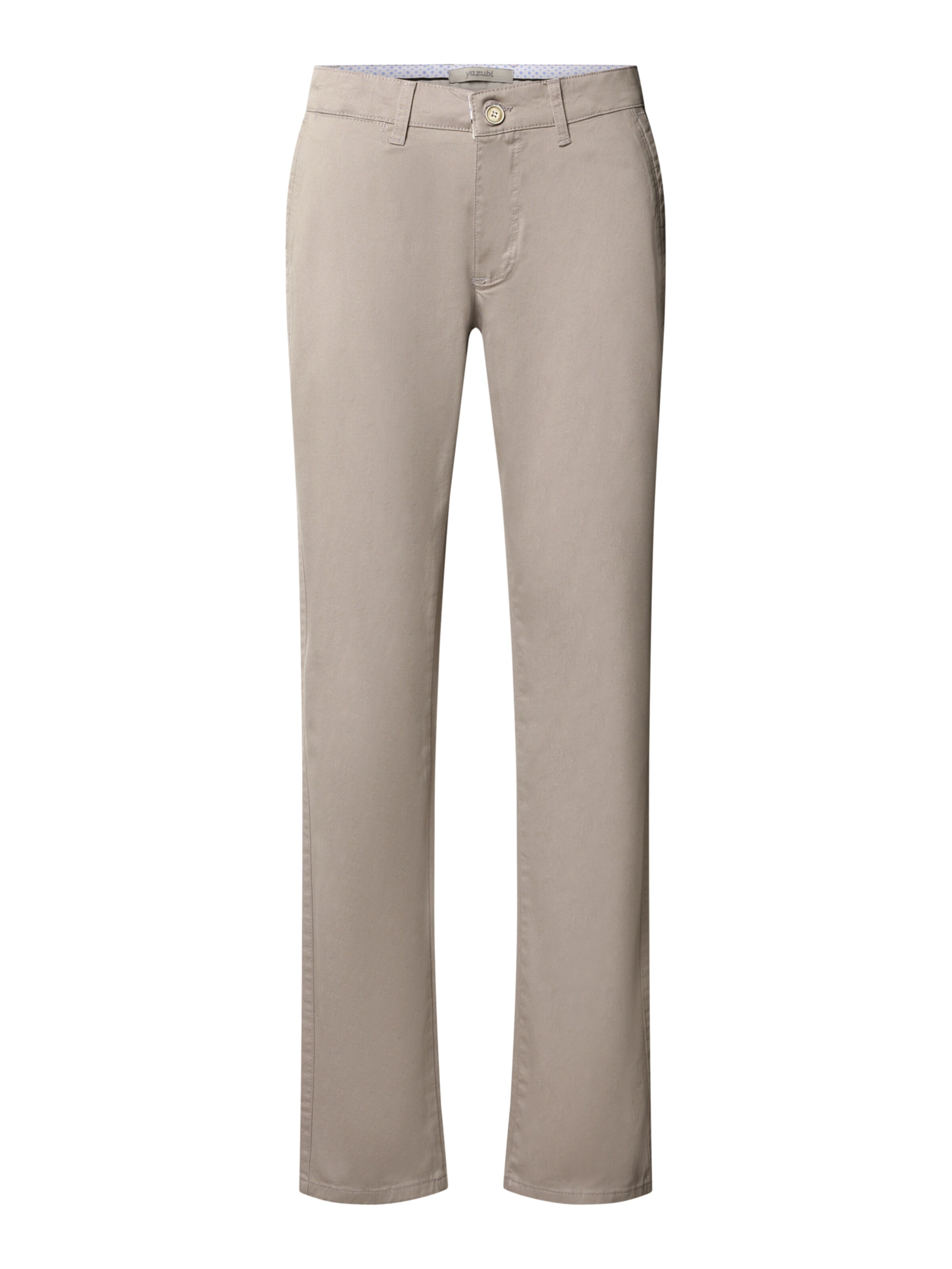 yazubi Chino Pants 'Kyle' in Grey: front