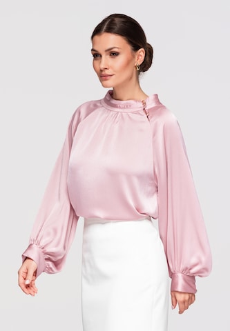 Ombre Blouse in Roze