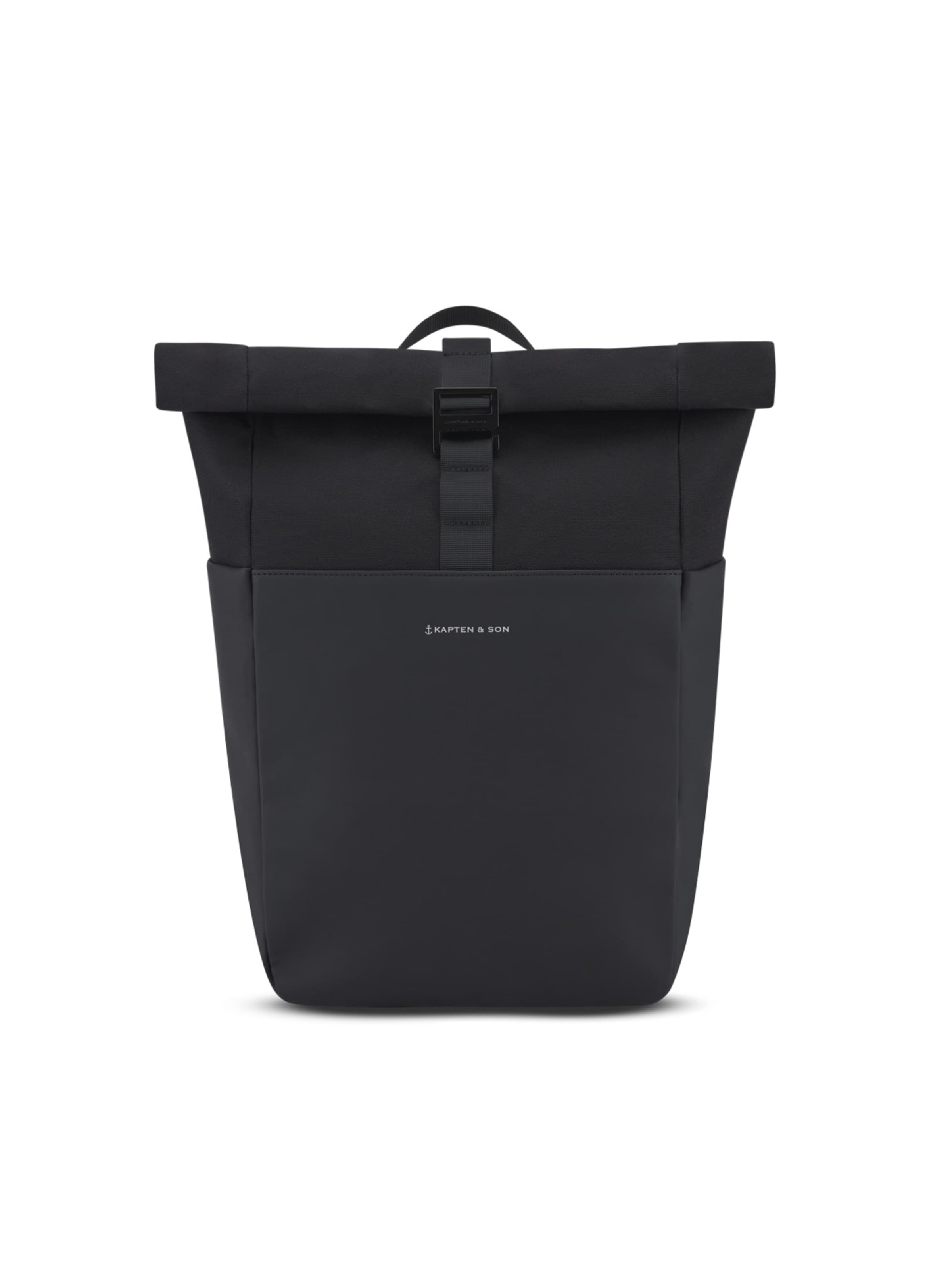 Kapten & Son Backpack 'Lund Basic' in Black: front