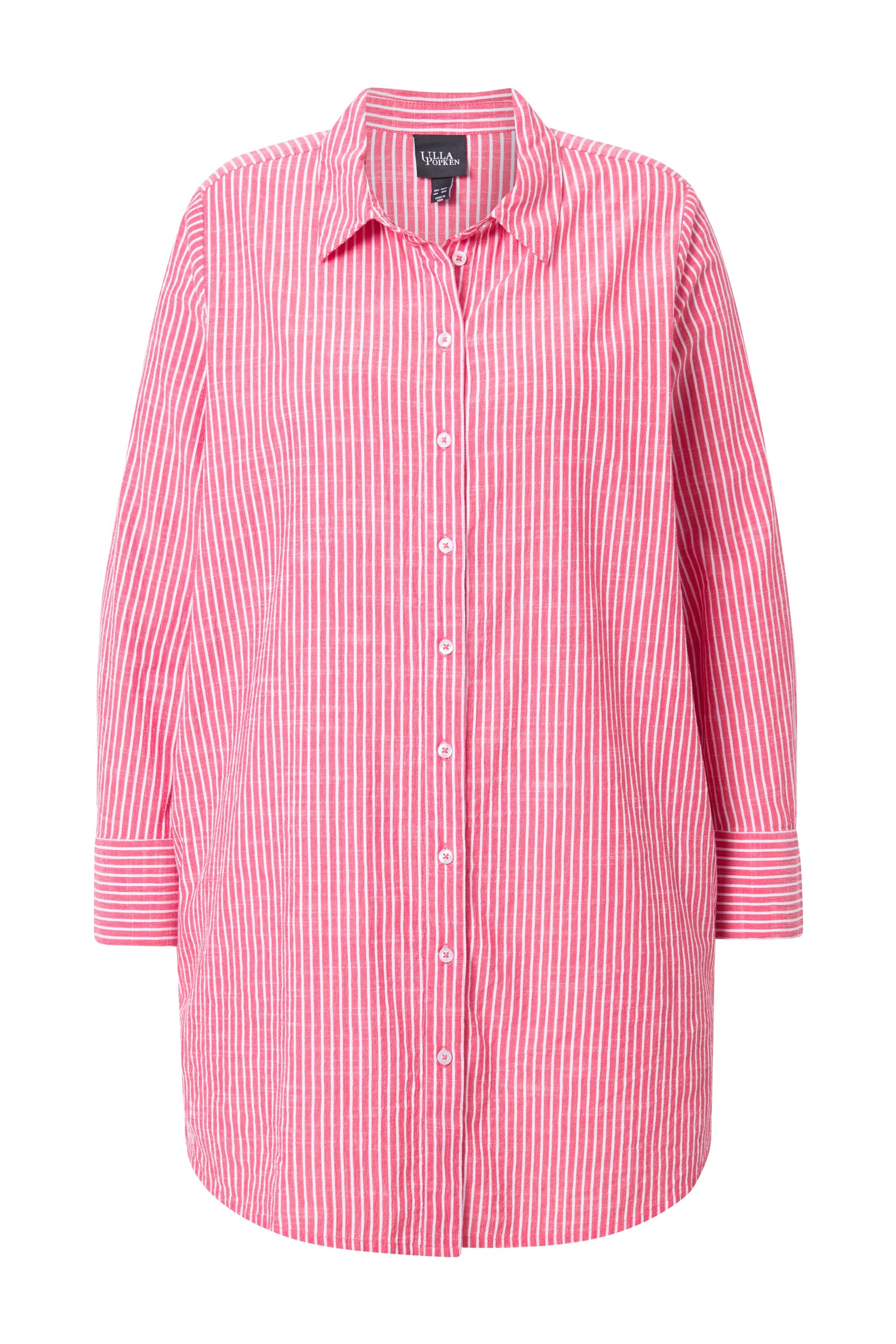 Ulla Popken Blouse in Rood: voorkant