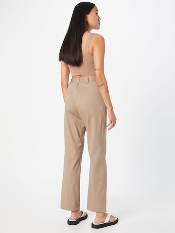 LEVI'S ® Normalny krój Spodnie w kant 'Math Club Slacks' w kolorze brązowy