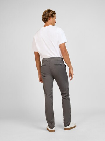 yazubi Slim fit Chino Pants 'Dustin' in Grey