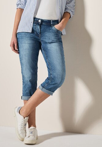 CECIL Slim fit Jeans in Blue: front