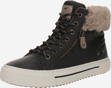 MUSTANG Nauhanilkkurit 'Kalua' värissä musta: etupuoli