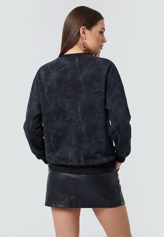 Sweat-shirt myMo ROCKS en noir