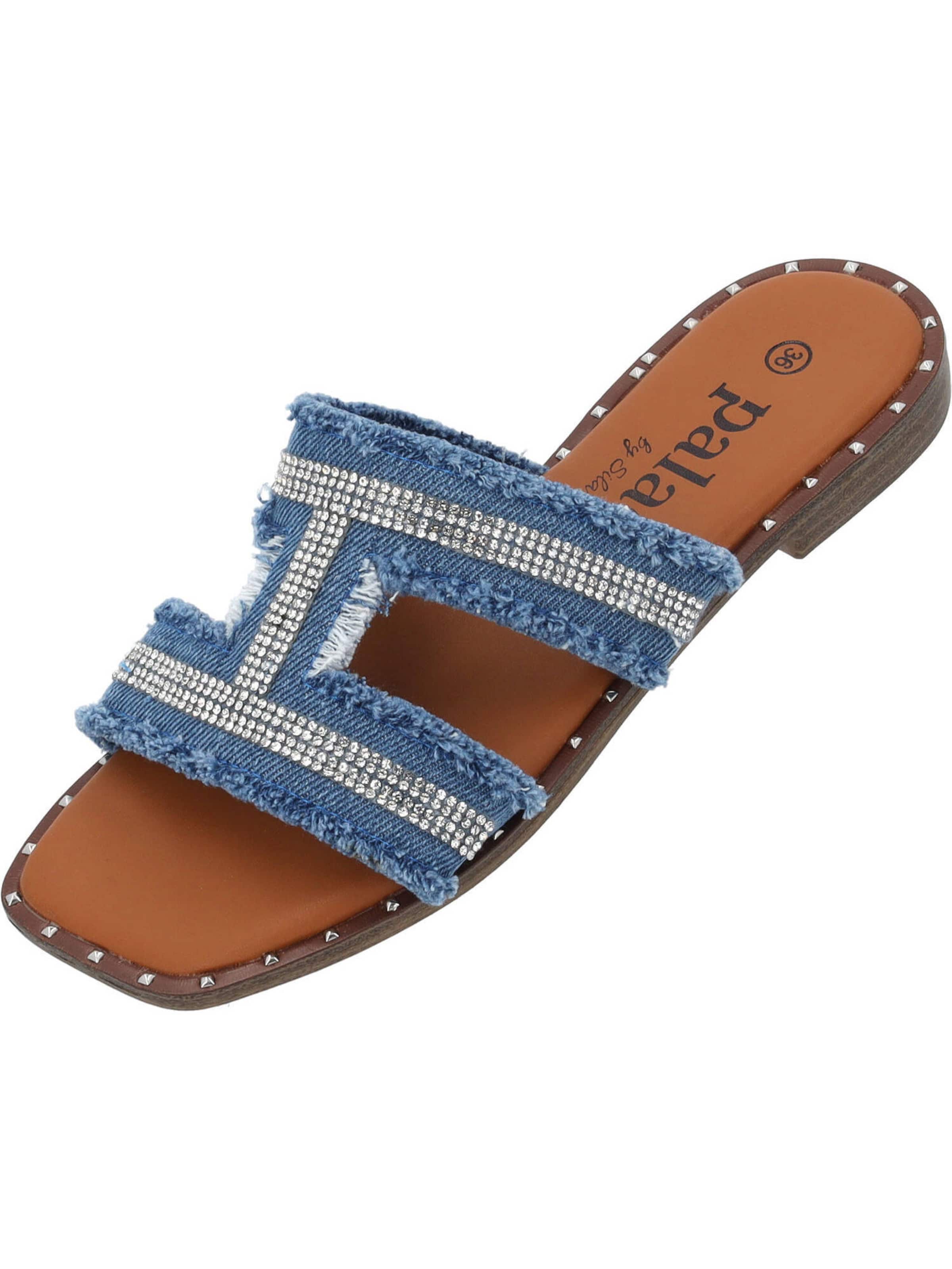 Palado by Sila Sahin Пантолеты 'Otina' в Синий: спереди