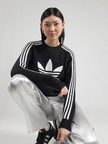 Pull-over ADIDAS ORIGINALS en noir : devant