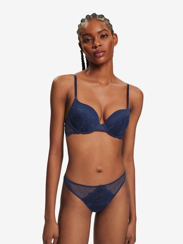 ESPRIT Push-up BH in Blau: predná strana