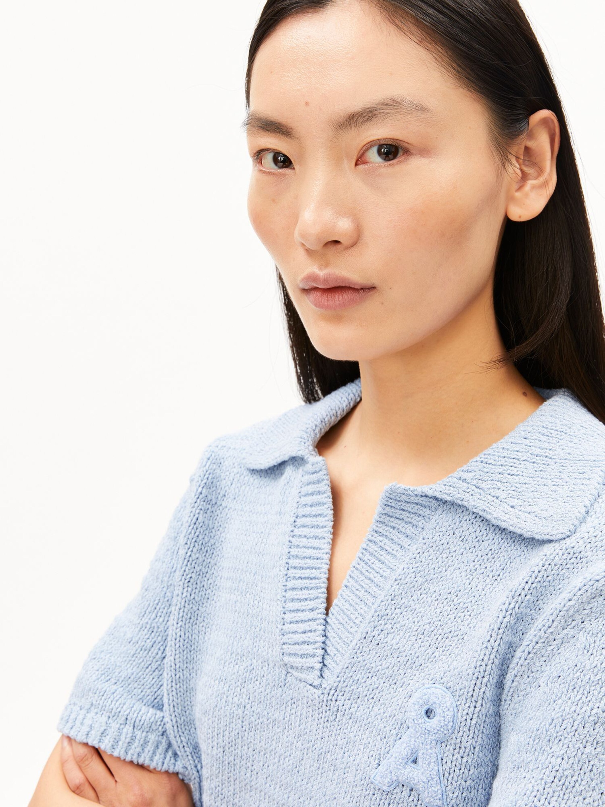 ARMEDANGELS Shirt in Blauw