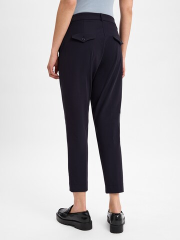 Cambio Regular Bandplooibroek 'Karina' in Blauw