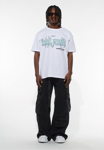 Lost Youth T-shirt i vit: framsida
