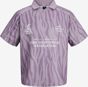 JACK & JONES Poloshirt in Lila: Vorderseite