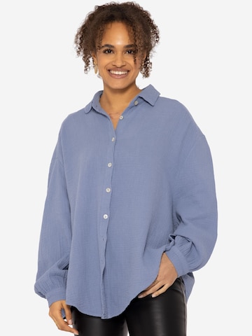 SASSYCLASSY Bluse in Blau