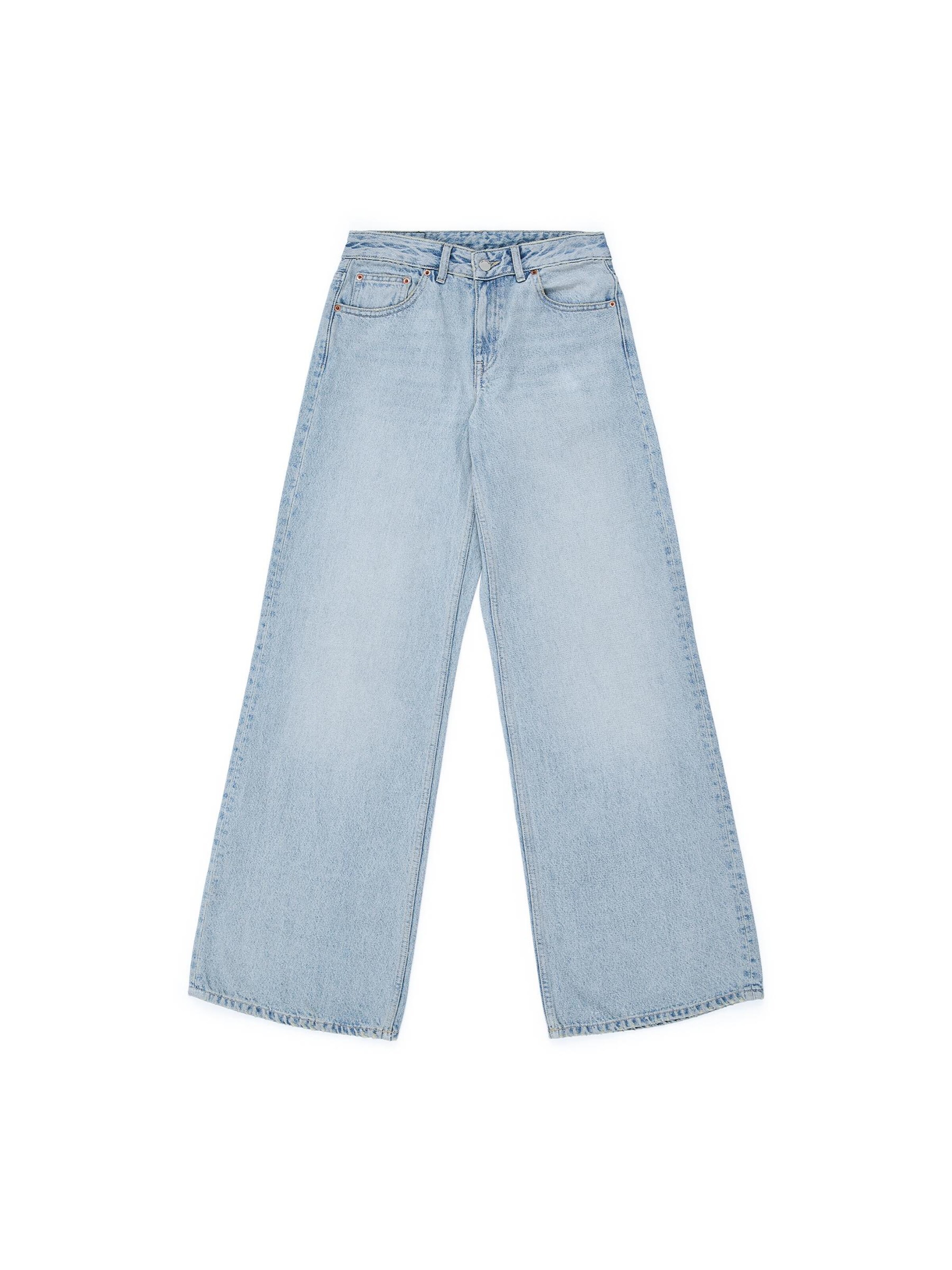 Dr. Denim Jeans 'Rhue Wide'‌‌ in Blau: Vorderseite