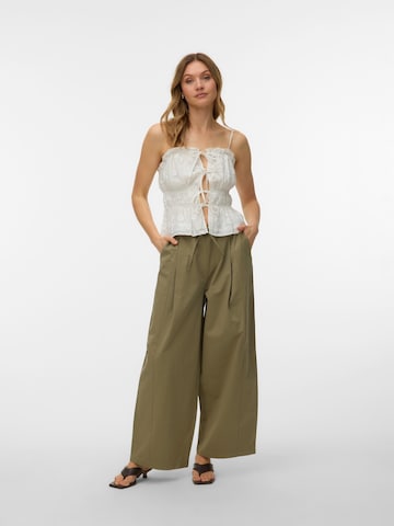 VERO MODA Top 'VMELISA' in Weiß: Vorderseite