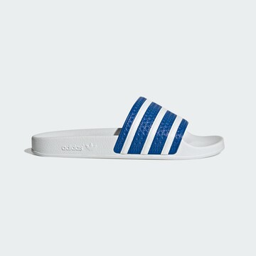 ADIDAS ORIGINALS Pantofle 'Adilette' – modrá