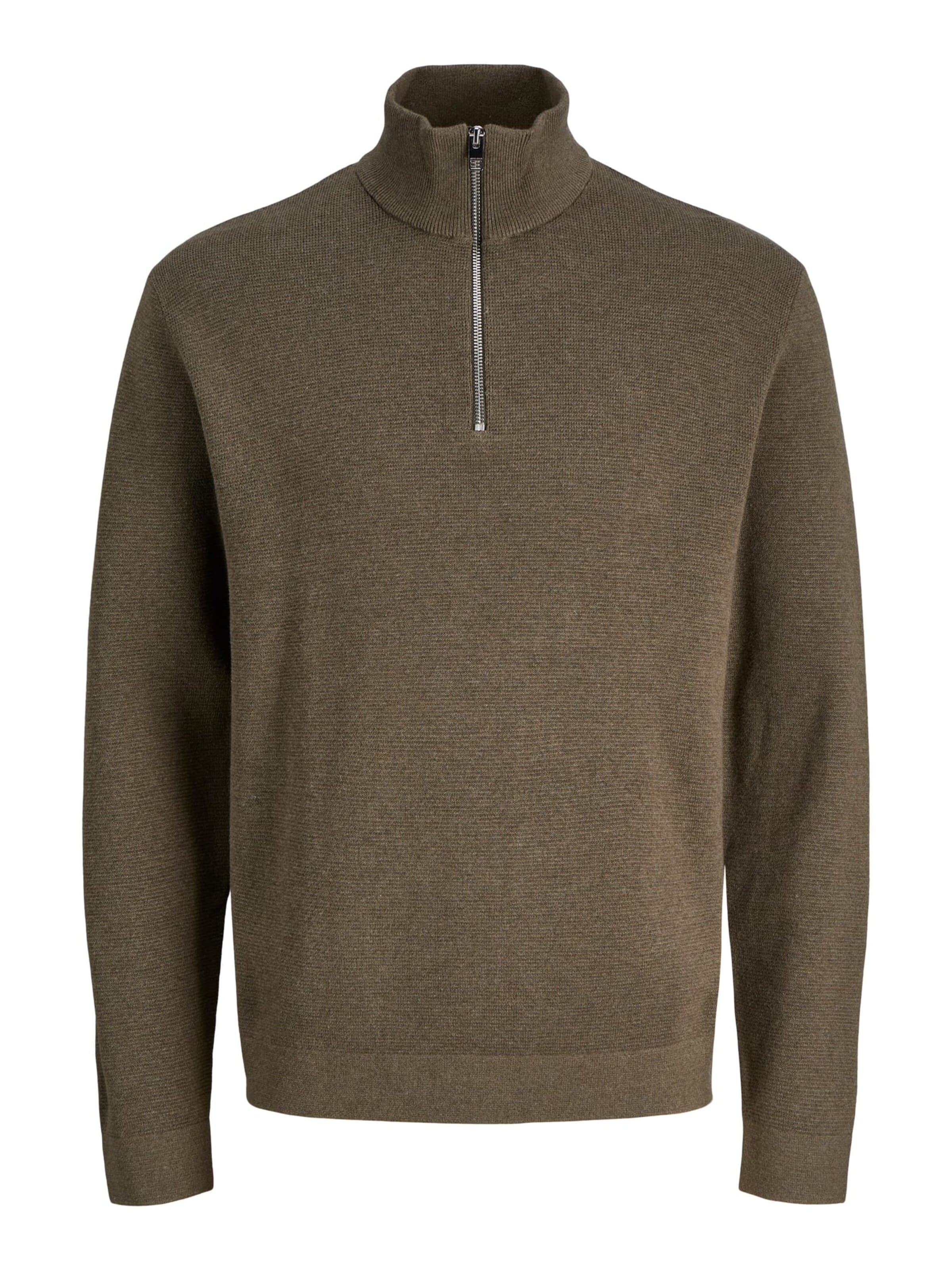 JACK & JONES Trui 'Blamilano' in Groen: voorkant