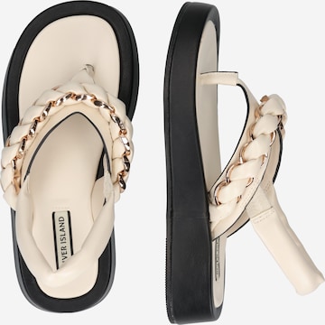 River Island Flip-Flops i beige