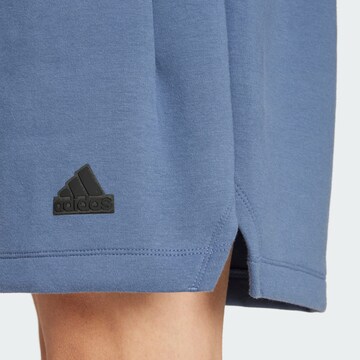 ADIDAS SPORTSWEARLoosefit Sportske hlače 'Z.N.E. Premium' - plava boja