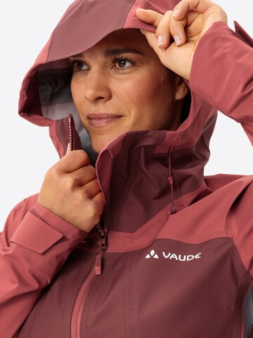 VAUDE Outdoor jacket 'Croz Alpine' in Red