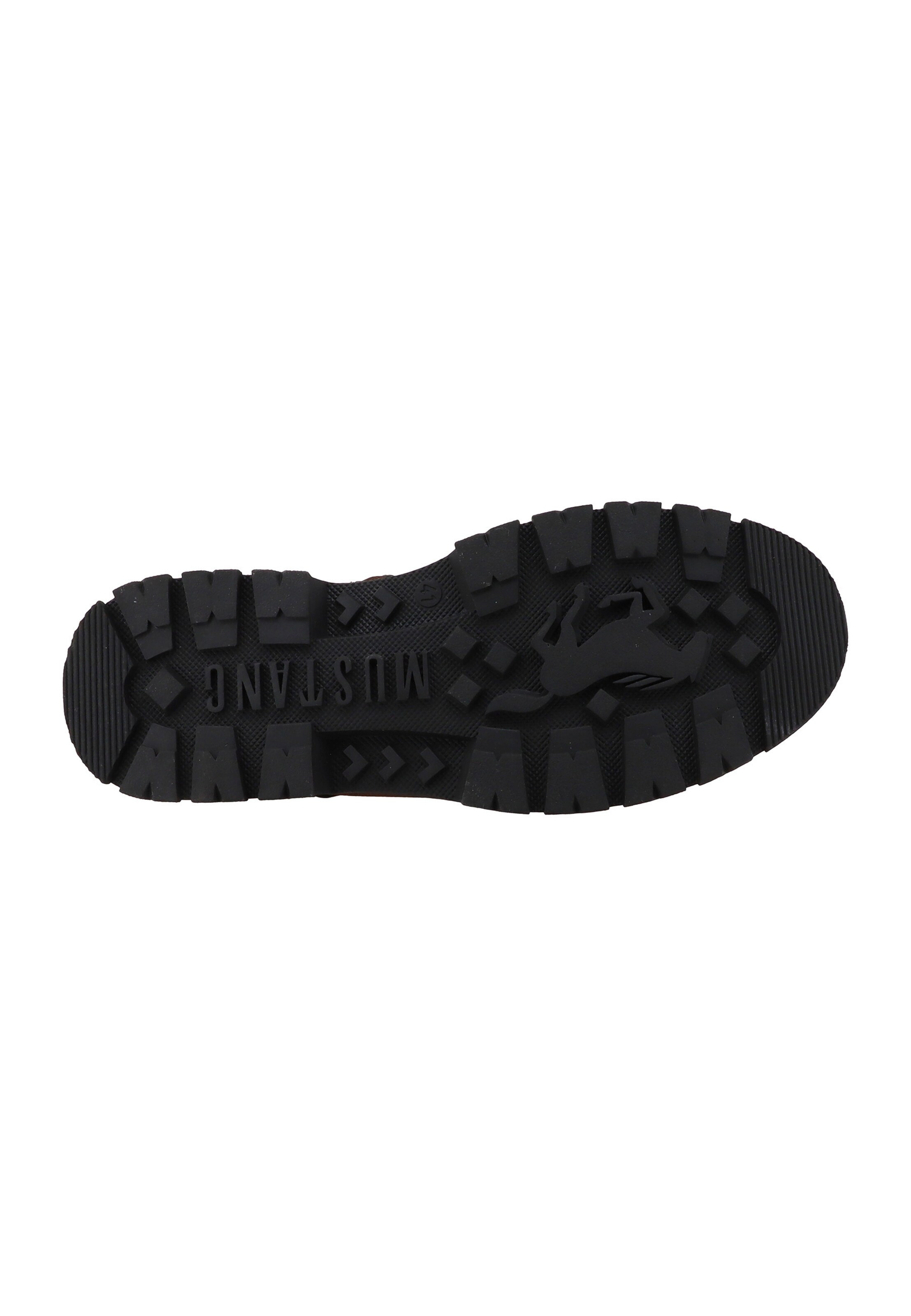 MUSTANG - Botas com atacadores em castanho