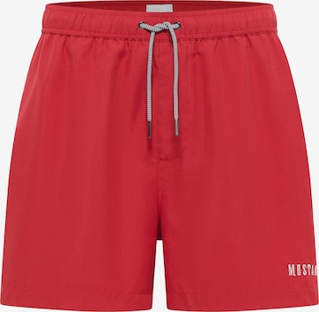 MUSTANG Boardshorts in Rot: Vorderseite