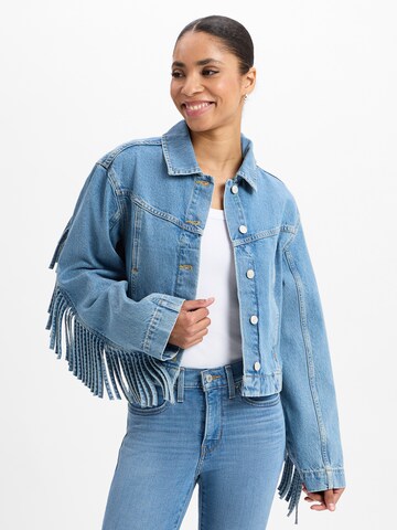 mbym Jeansjacke ' Catherina ' in Blau: Vorderseite