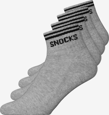 SNOCKS Socken in Grau: predná strana