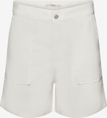ESPRIT Regular Pants in White: front
