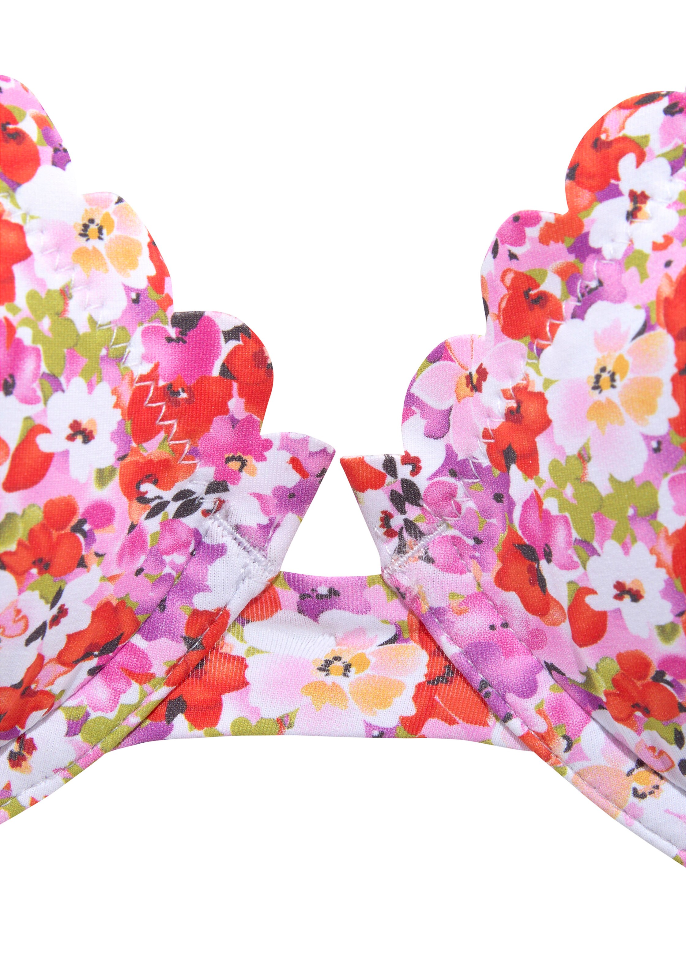 LASCANA Бюстгальтер под футболку Верх бикини в Лиловый