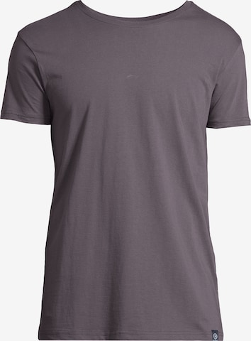 salzhaut Shirt 'DIEK' in Grijs: voorkant