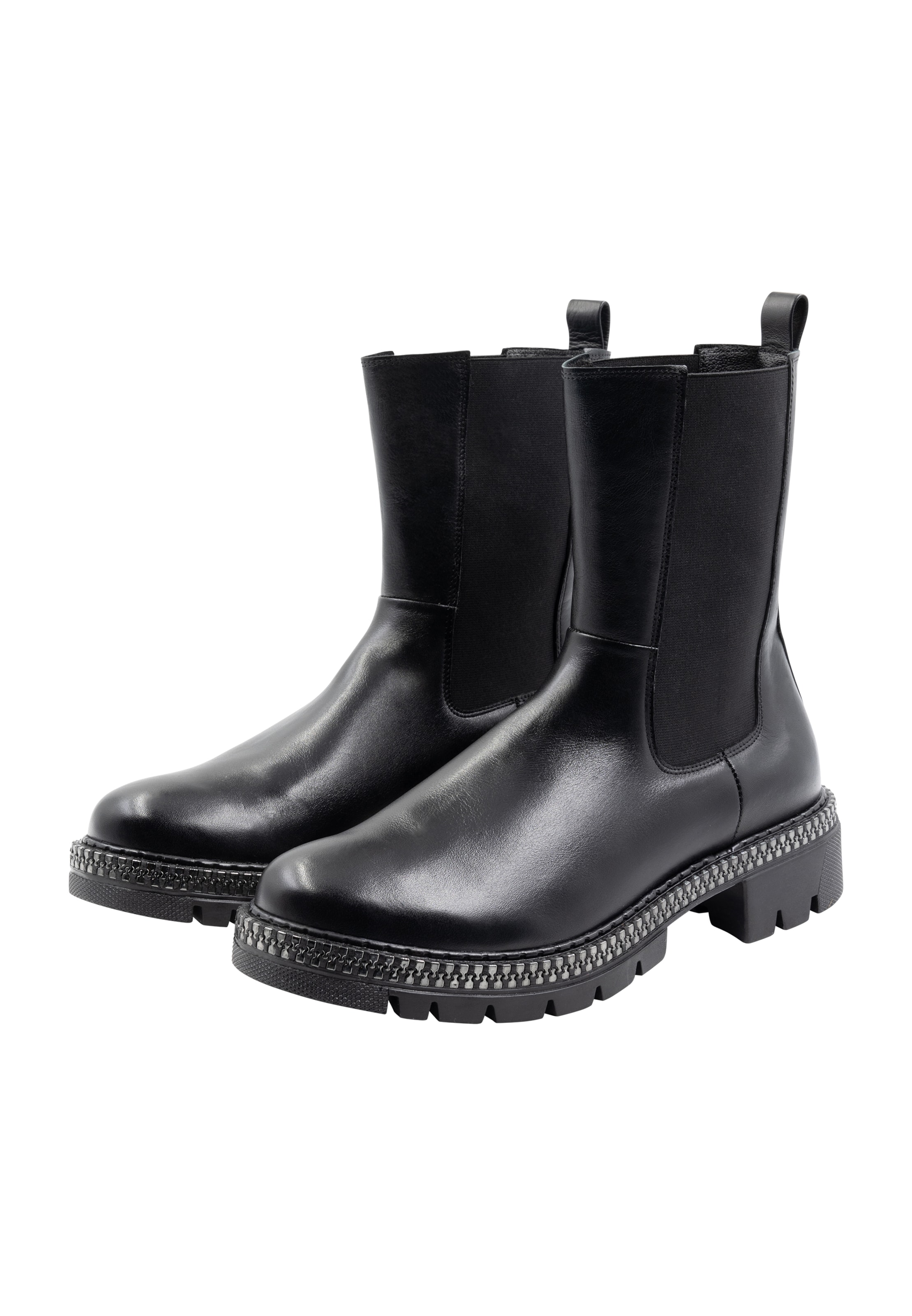 Chelsea Boots DreiMaster Vintage en noir