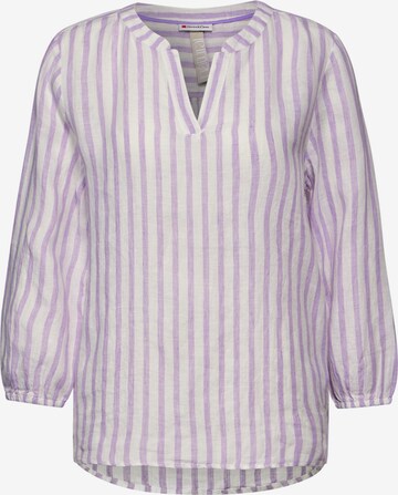 Camicia da donna di STREET ONE in lilla: frontale