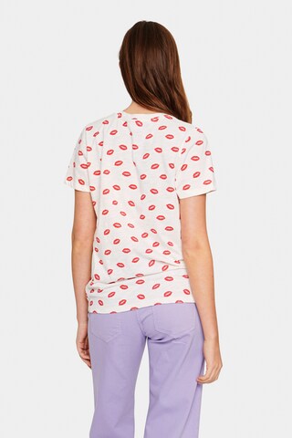 SAINT TROPEZ T-Shirt 'Tima' in Weiß