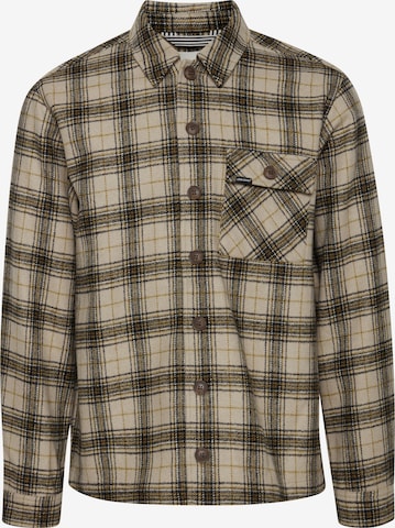 BLEND Regular fit Button Up Shirt in Beige: front