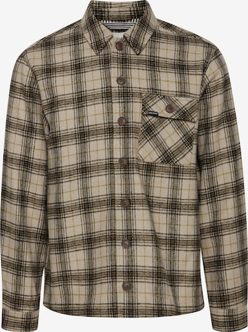 BLEND Button Up Shirt in Beige: front