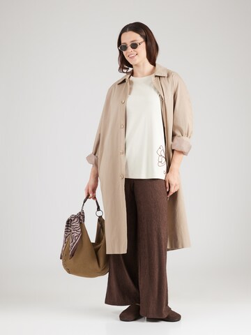 Vero Moda Curve Koszulka 'VMCIrene' w kolorze beżowy