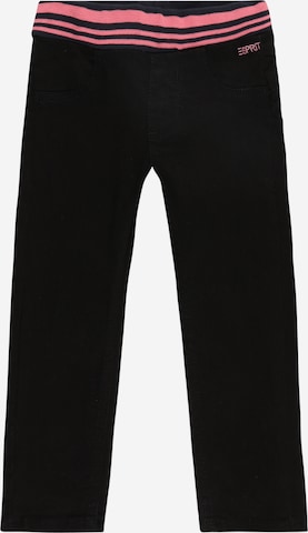 ESPRIT Regular Jeans in Zwart: voorkant