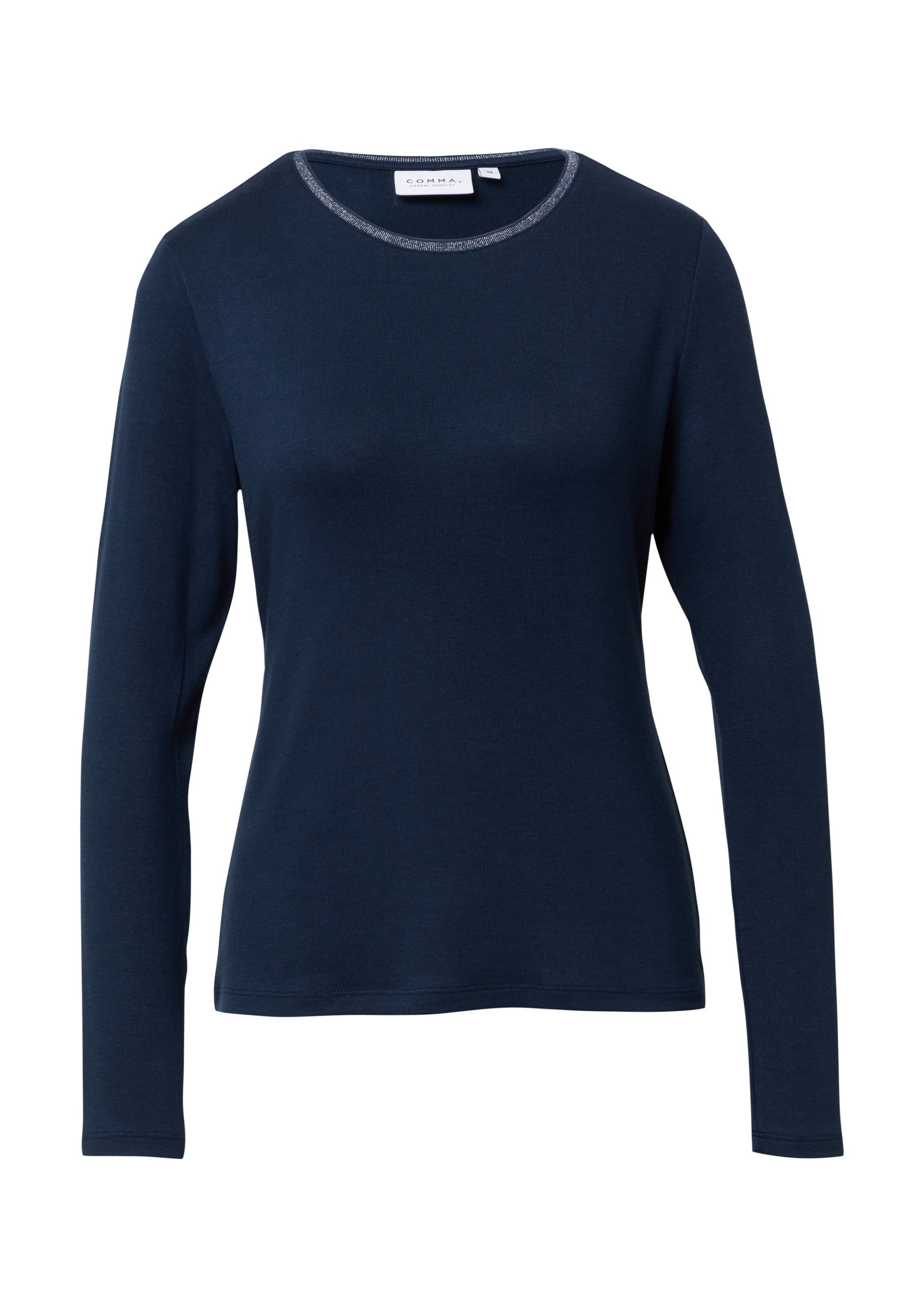 COMMA Shirt in Blue: front