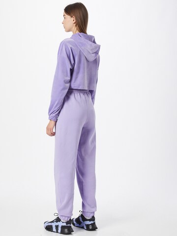 Urban Classics Tapered Pants in Purple