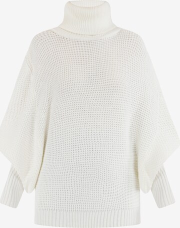 Pull-over 'Vanne' RISA en blanc : devant